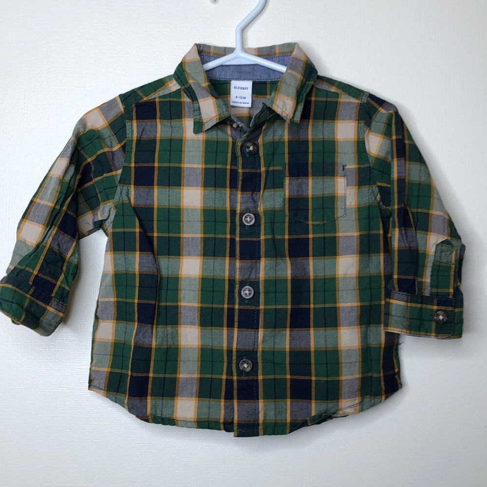 Boys button up shirt